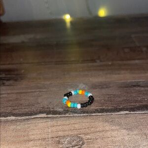 Colorful Beaded Ring